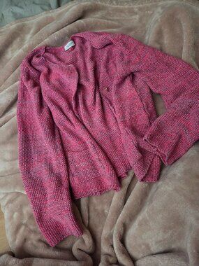 Cocogio Pink Knit Cardigan